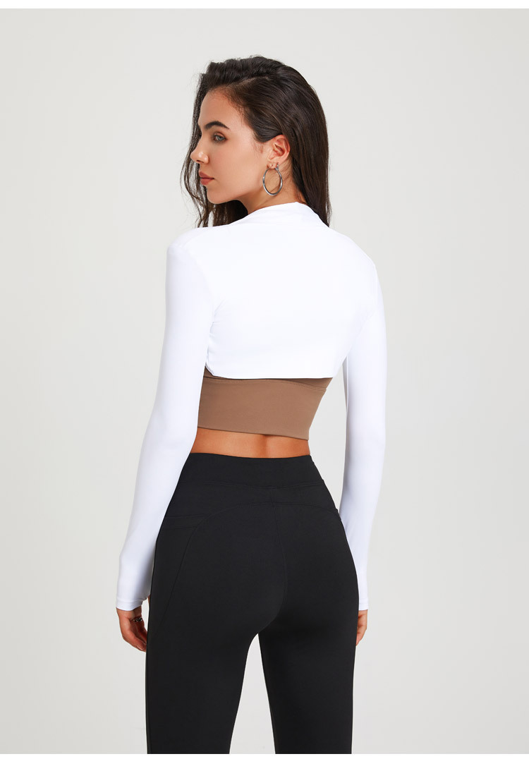 Cropped workout shrug product details