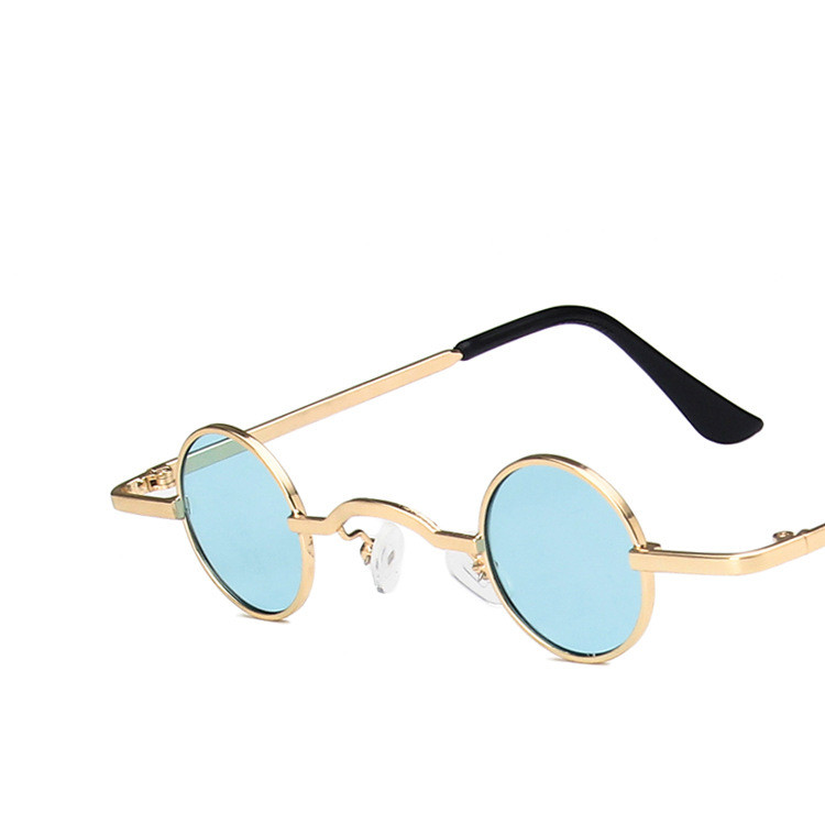 Title 11, Girls Fashion Retro Round Frame Sunglasses