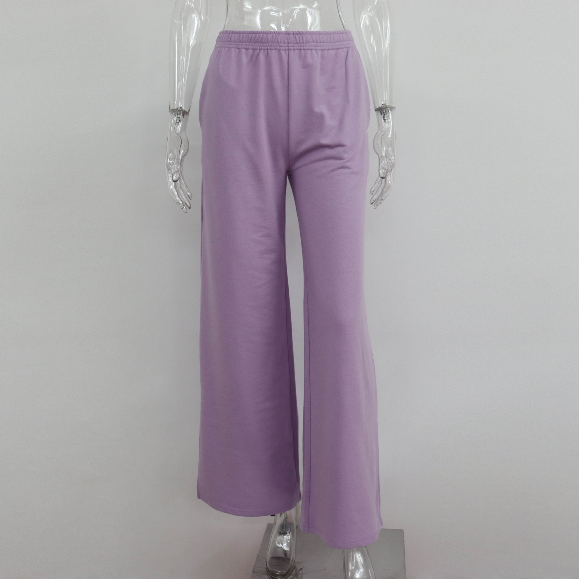 Title 5, Dames Fashion Losse Straight Fit Wide Leg Broek...