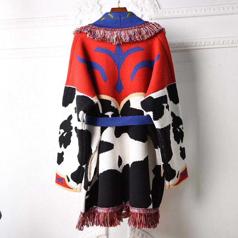 Fringed Sweater Coat Autumn And Winter Sweater Cardigan
