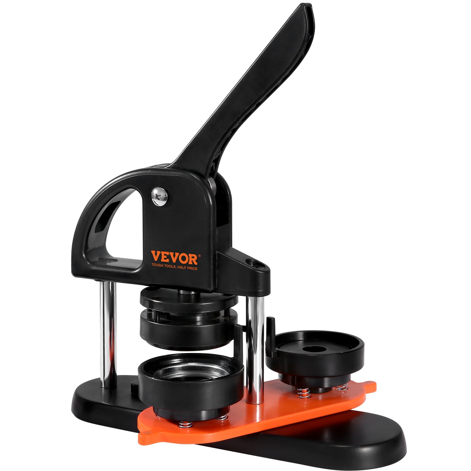 VEVOR Button Maker Machine, 2.28 Inch 58mm Pin Maker With 100pcs Button Parts, Ergonomic Arc Handle Punch… image 6