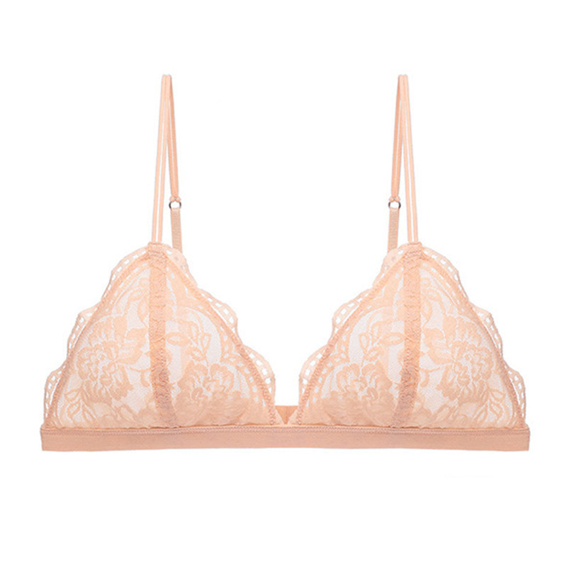 Title 3, Lightweight Lace Wireless Bra Underwear