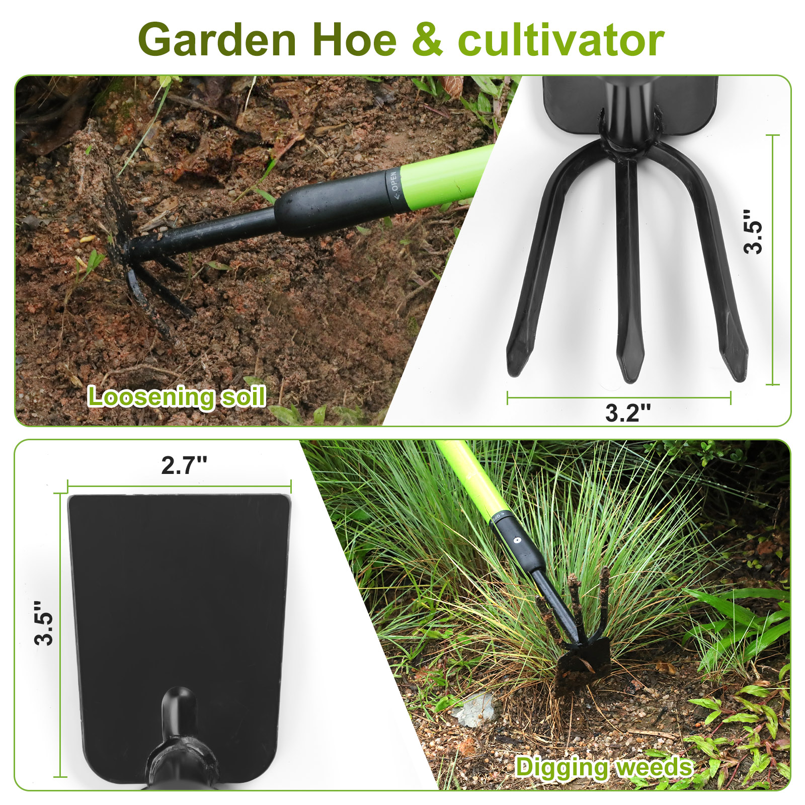 Telescopic Handle Hoe