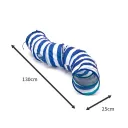 S Shape Blue Stripe