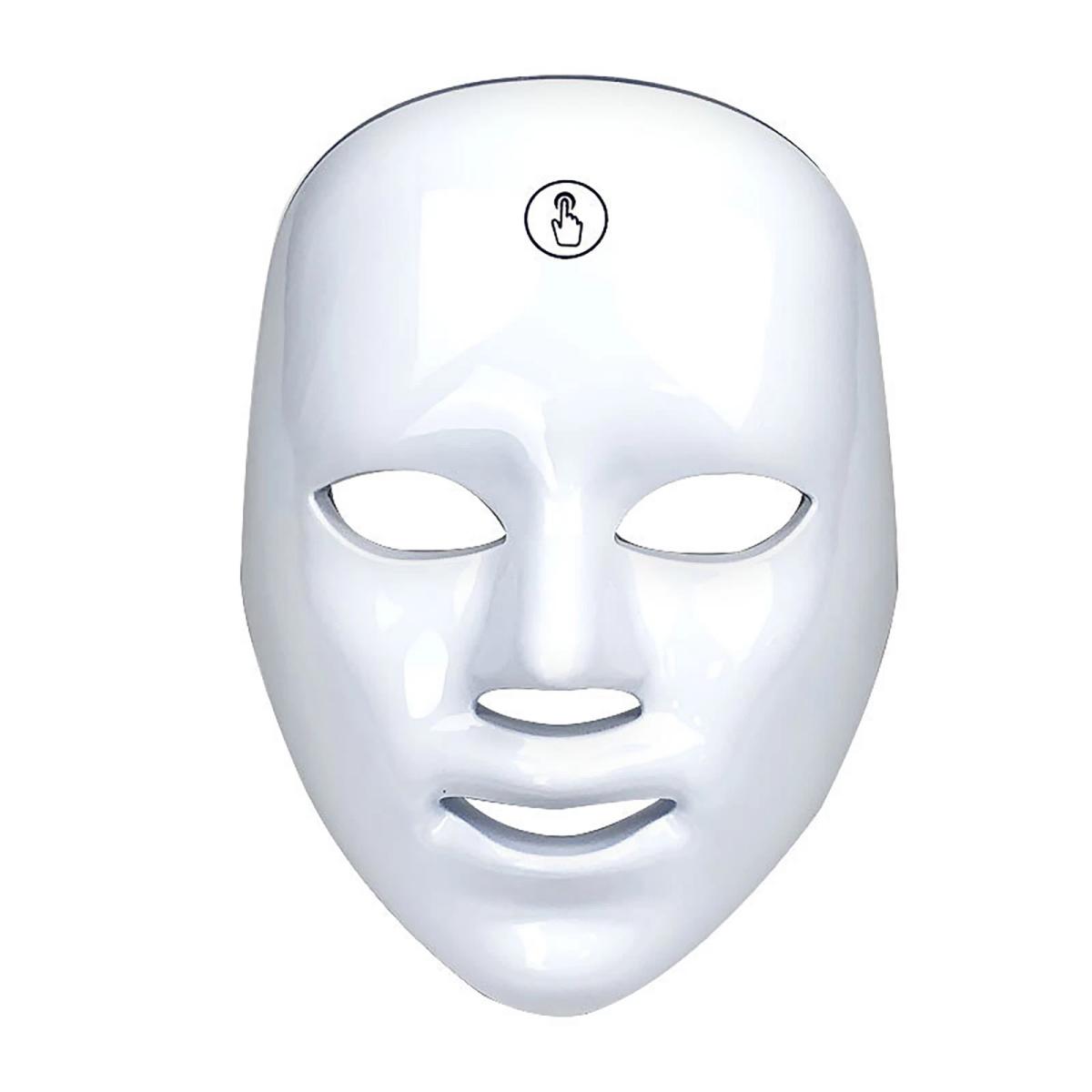 7 Color LED Light Photon Face Mask Neck Rejuvenation Skin Facial Wrinkle Therapy