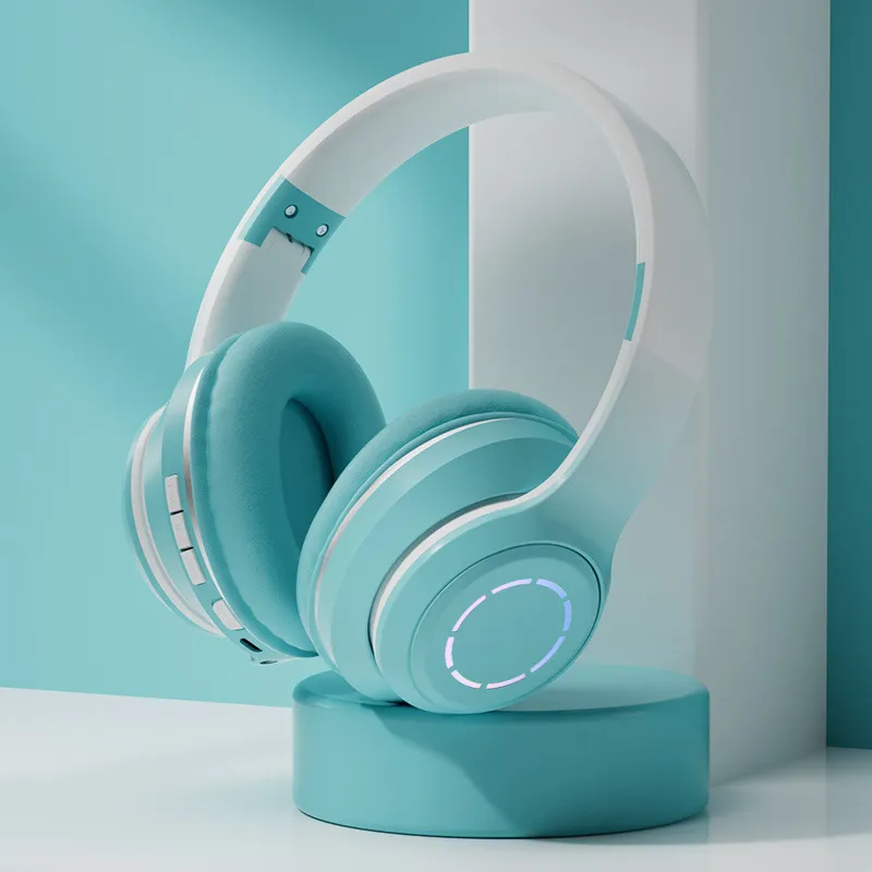 Gradient Bluetooth Headset Foldable Wireless – image 4