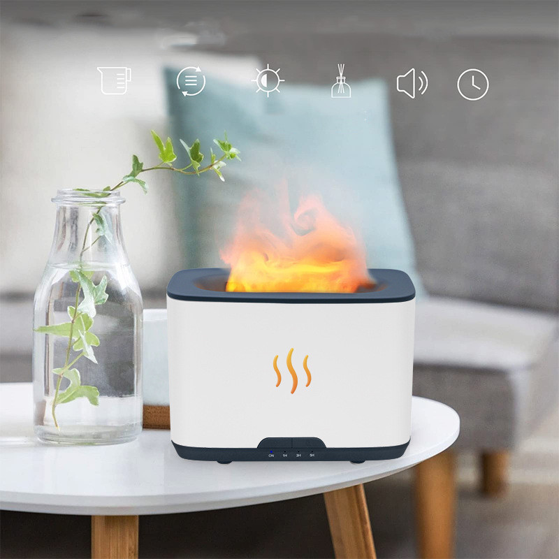 New Flame Aromatherapy Humidifier Household Desktop Large Capacity Home Decor — foto 2