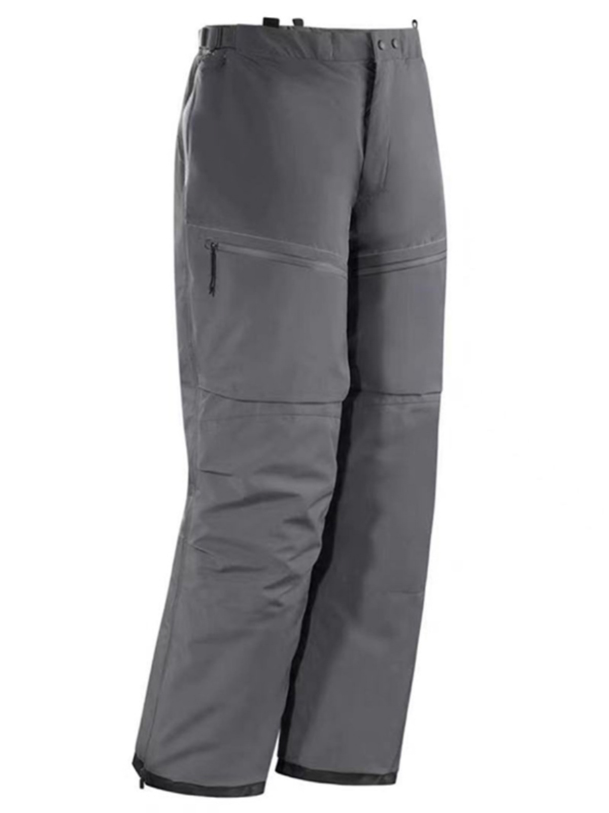 Men's Winter Thickened LEAF Waterproof Ski Pants