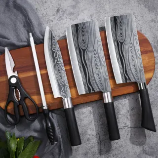 Kitchen Combination Household Stainless Steel Knife Set - Five Piece Set Of S