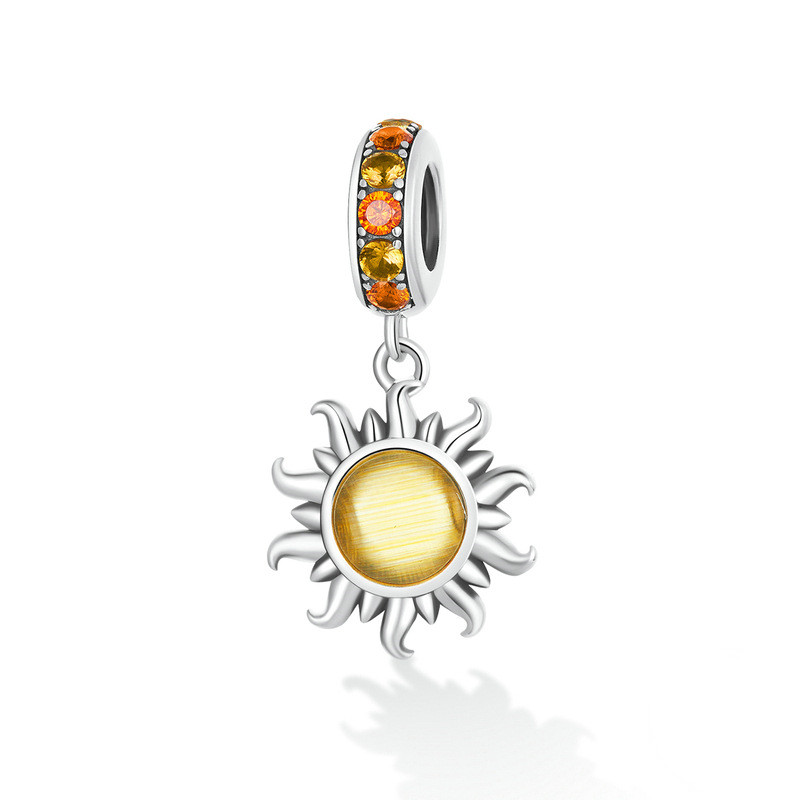 Women's Little Sun DIY Bracelet Pendant Silver - Shop at LoveMi