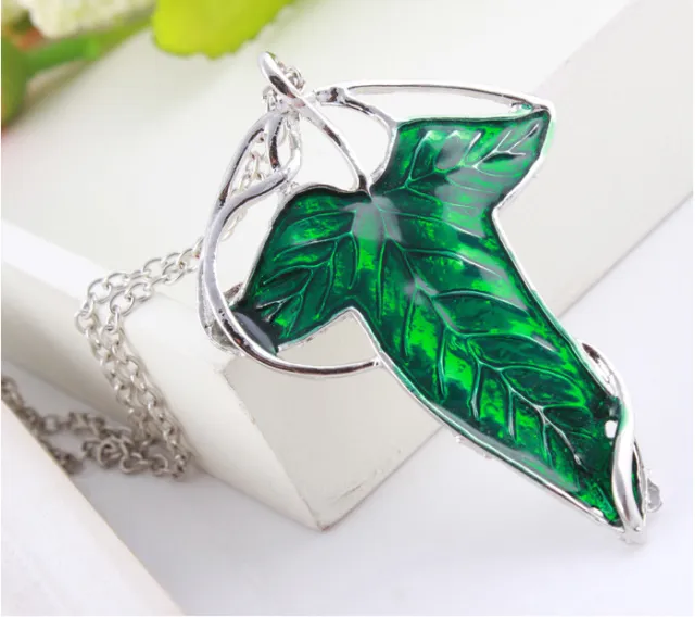 Leaf Brooch Necklace Dual Purpose Pendant Accessory Necklace - Shop at LoveMi