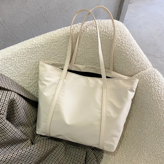 Large capacity All match Fashion Niche Design Tote Bag White - Shop at LoveMi