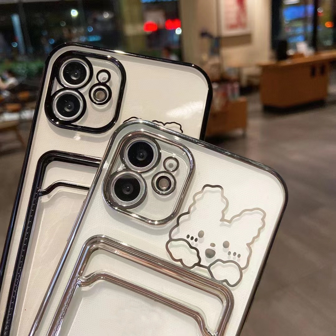 Transparent All-inclusive Cartoon Silicone Phone Case