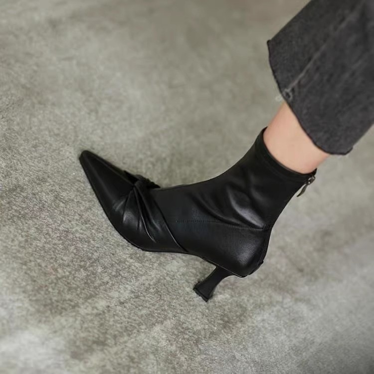 Pointed Toe Ankle Boots, picture 3 of 3