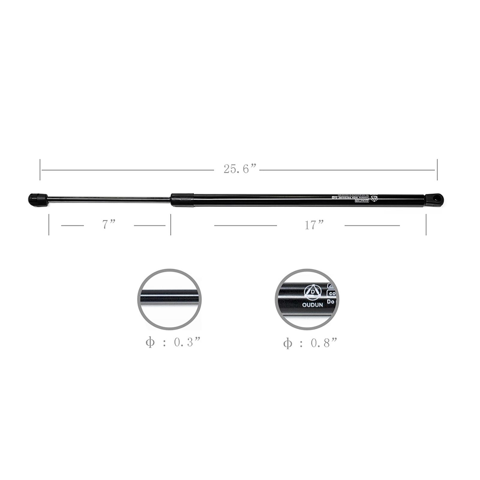 2x Rear Tailgate Liftgate Lift Support Struts Shock Fit 03-08 H Onda Pilot 28