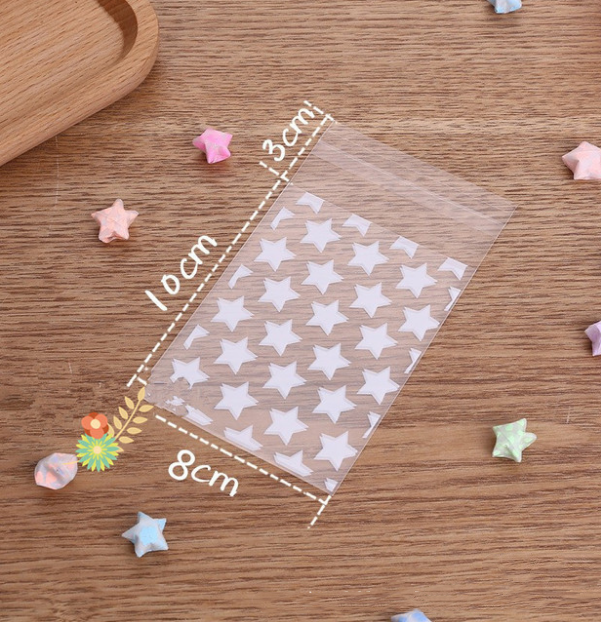 Title 4, Cookies Chocolate Candy Star Packaging Bag