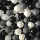 Black Grey White