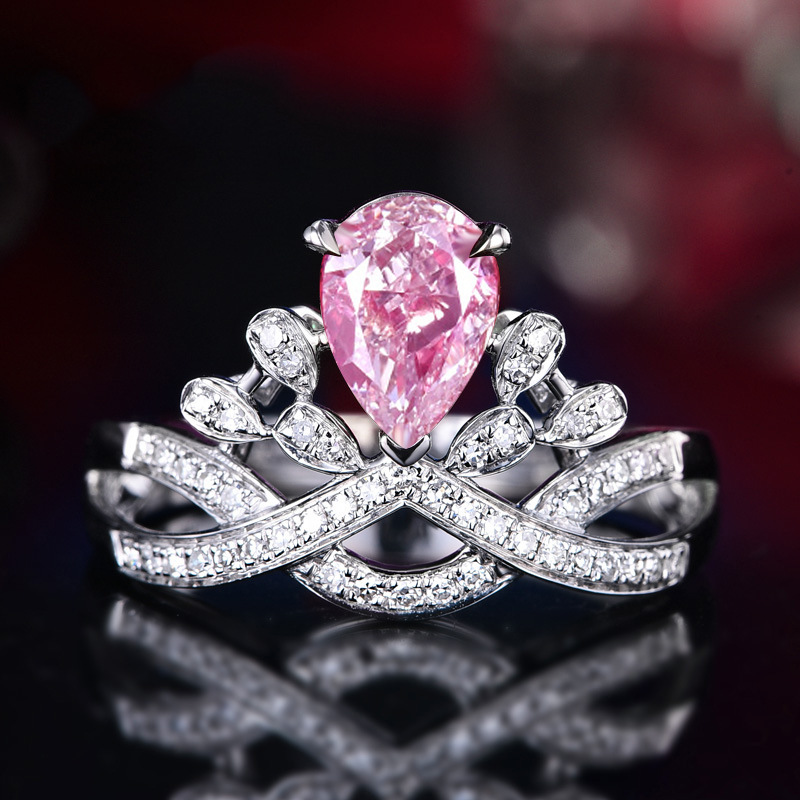 Bague Promesse Couronne Rubis Simulé — Élégance Assurée - image 5