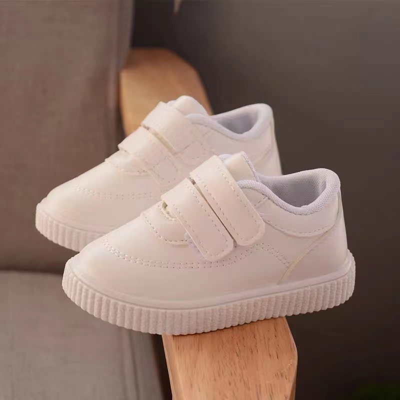Fashion High Quality Boys White Toddler Sneaker Children Flat Shoes — foto 7