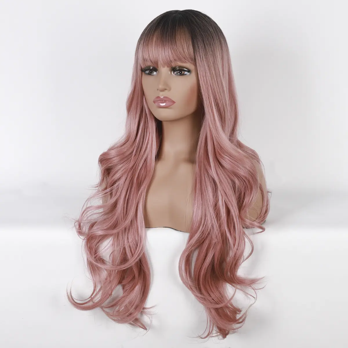 European And American Long Curly Hair Wig