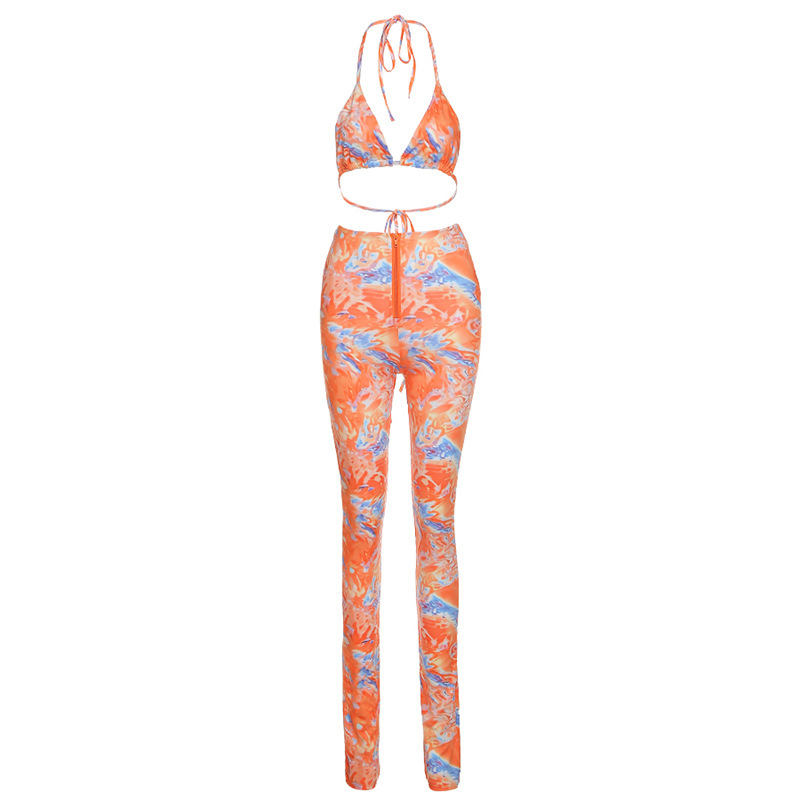 Title 7, Fashion sexy snake print sports suit