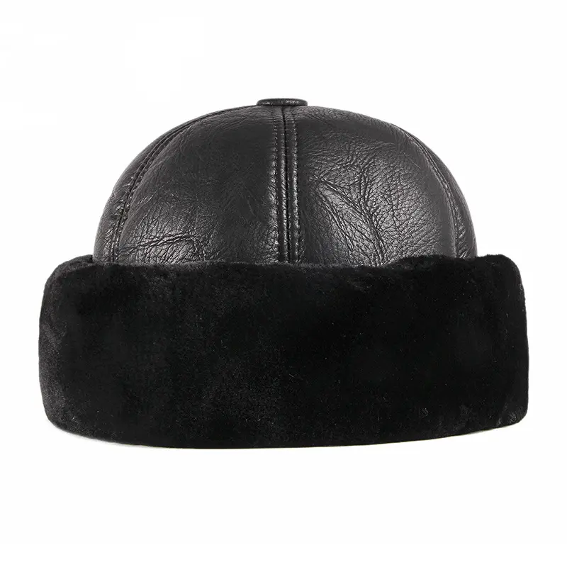 Anti-snow Hat Retro Old People Plus Velvet Thickening To Keep Warm