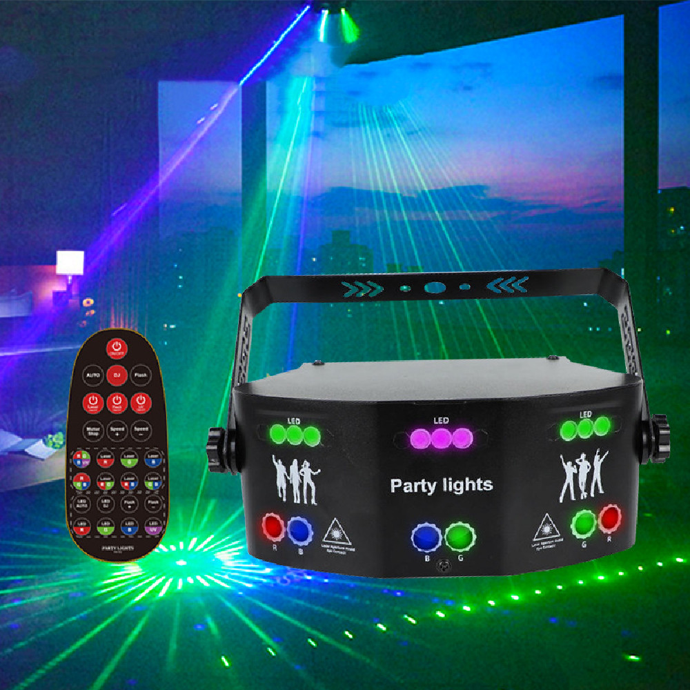 Title 4, New Stage Fan-shaped Laser Light