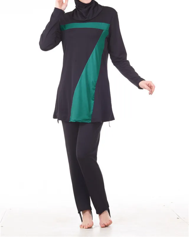 Middle Eastern Conservative Swimsuit Green - Shop at LoveMi