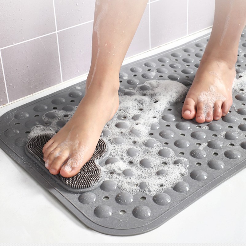 Anti Mold Rubber Shower Mat Non Slip Bathtub Strong Suction Extra Large Bath — image 6