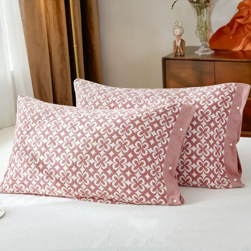 Title 2, Gauze Pillowcase Single One-pair Package Thicke...