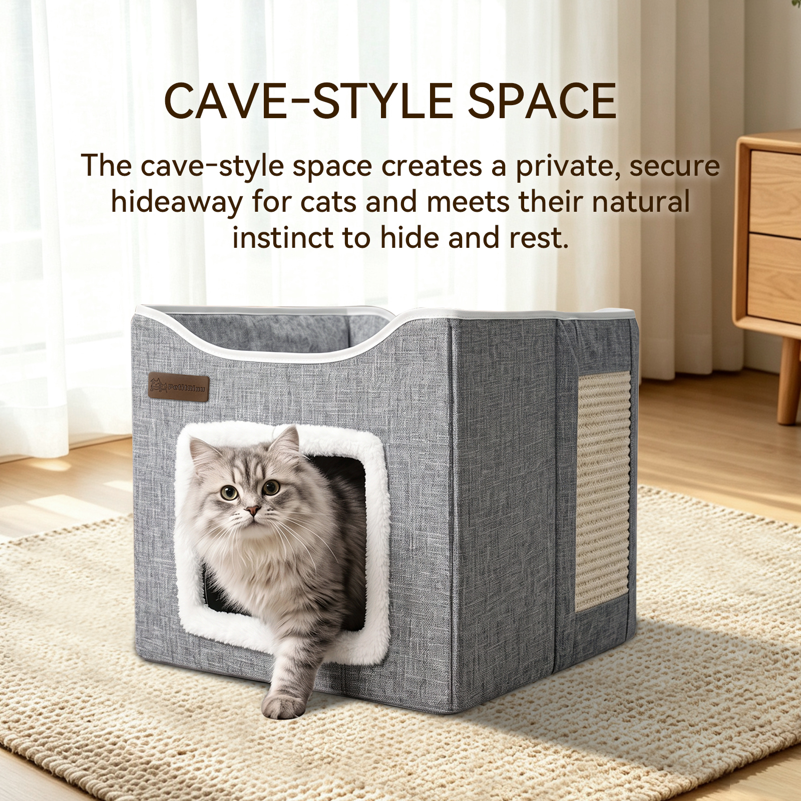 Four-corner Cat Bed detail photo 5