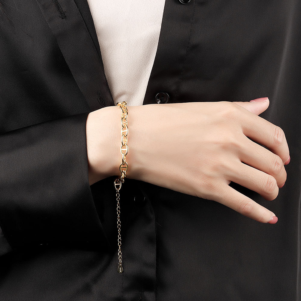 Pig Nose Japanese Character Bracelet Creative Hip Hop
