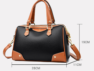 Title 1, Bolso de mano para mujer gran capacidad cuero s...