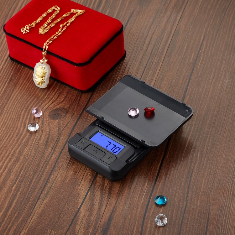 500g X 0.01g Digital Pocket Scale – High Precision For Jewelry, Gold, Silver, Coins