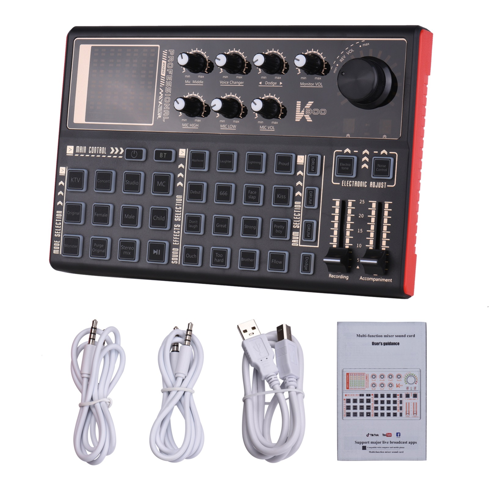 Anchor Live Broadcast External K Song Accompaniment Sound Card - Image 5