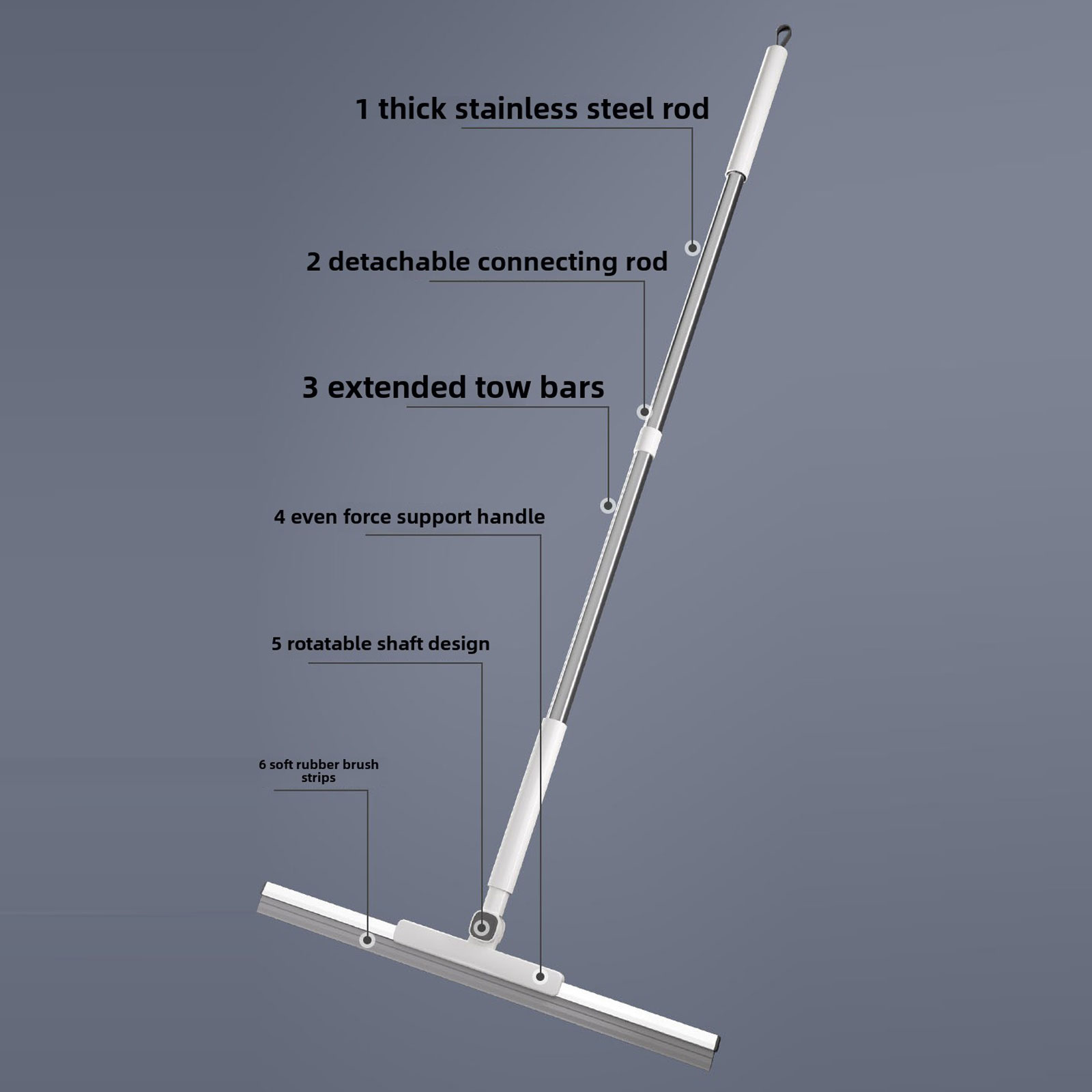 Effortless Cleaning with Our Folding Broom & Dustpan Set