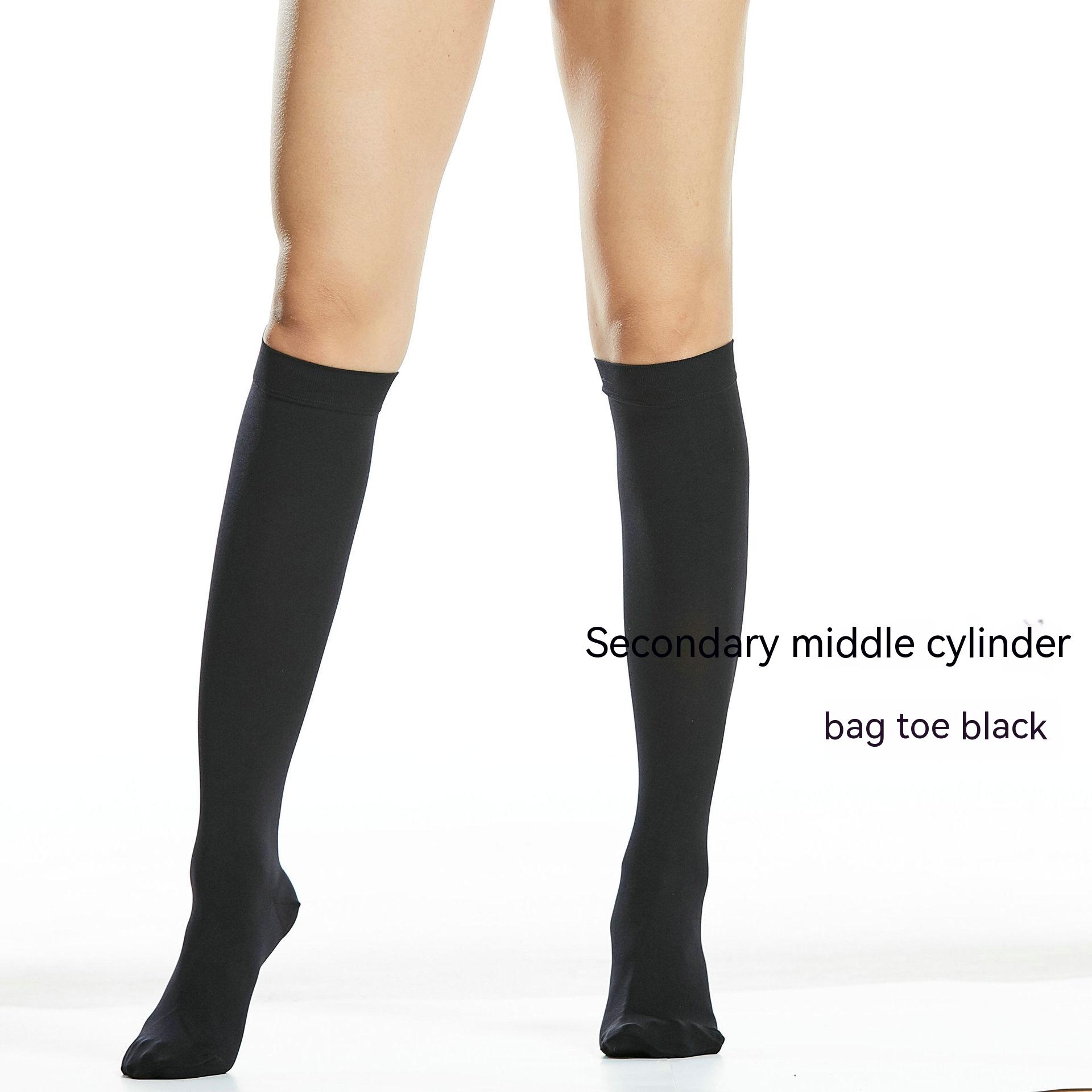 Title 3, Mid Tube Bag Open Toe Compression Socks Stretch...