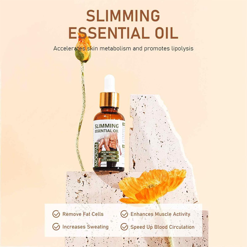Slimming Oil,30ml Belly Drainage Slimming Oil With Natural Plant Extracts - Moisturizing Slimming Essential Oil Fast Burner For Belly, Waist, Arms, Legs, Butt