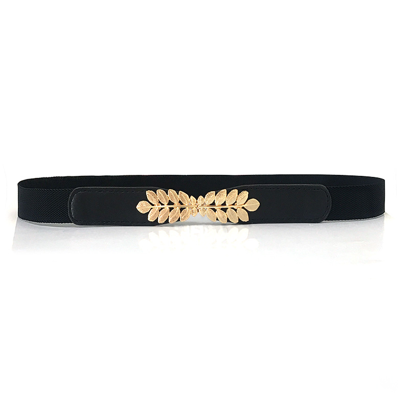 Title 2, Leaf elastic elastic fashion all match belt