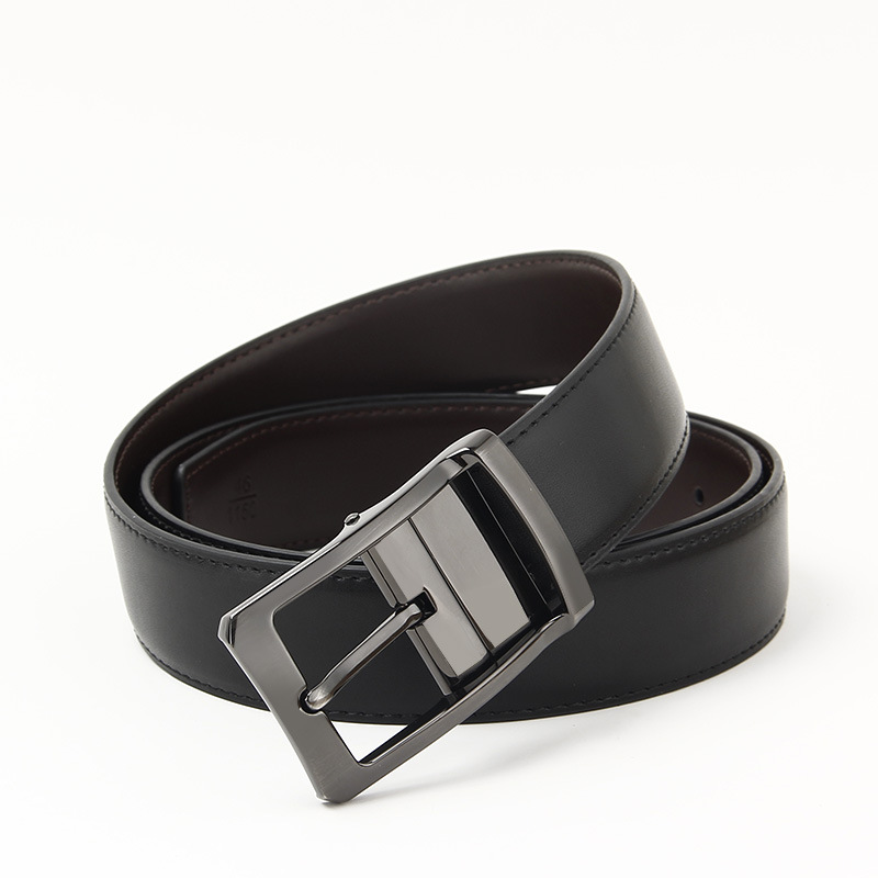 Title 4, Microfiber Pin Buckle Belt Men