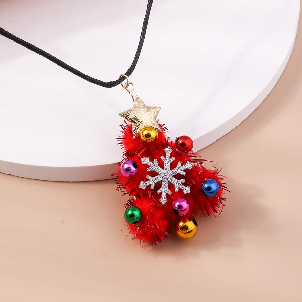 New Christmas Tree Earrings Felt Earrings – image 3