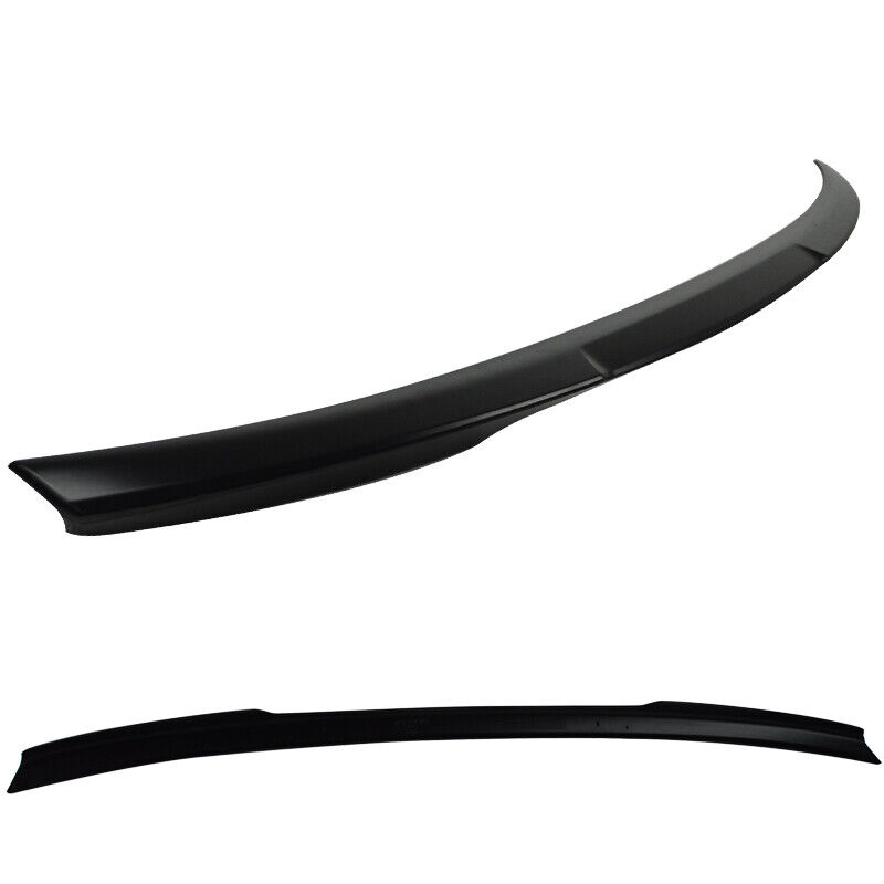4-Series F32 Style Unpainted Black Rear Trunk Spoiler Wing ABS — foto 3