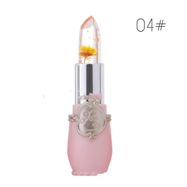 Women's Color Changing Dried Flower Jelly Lip Balm No4 - Shop at LoveMi