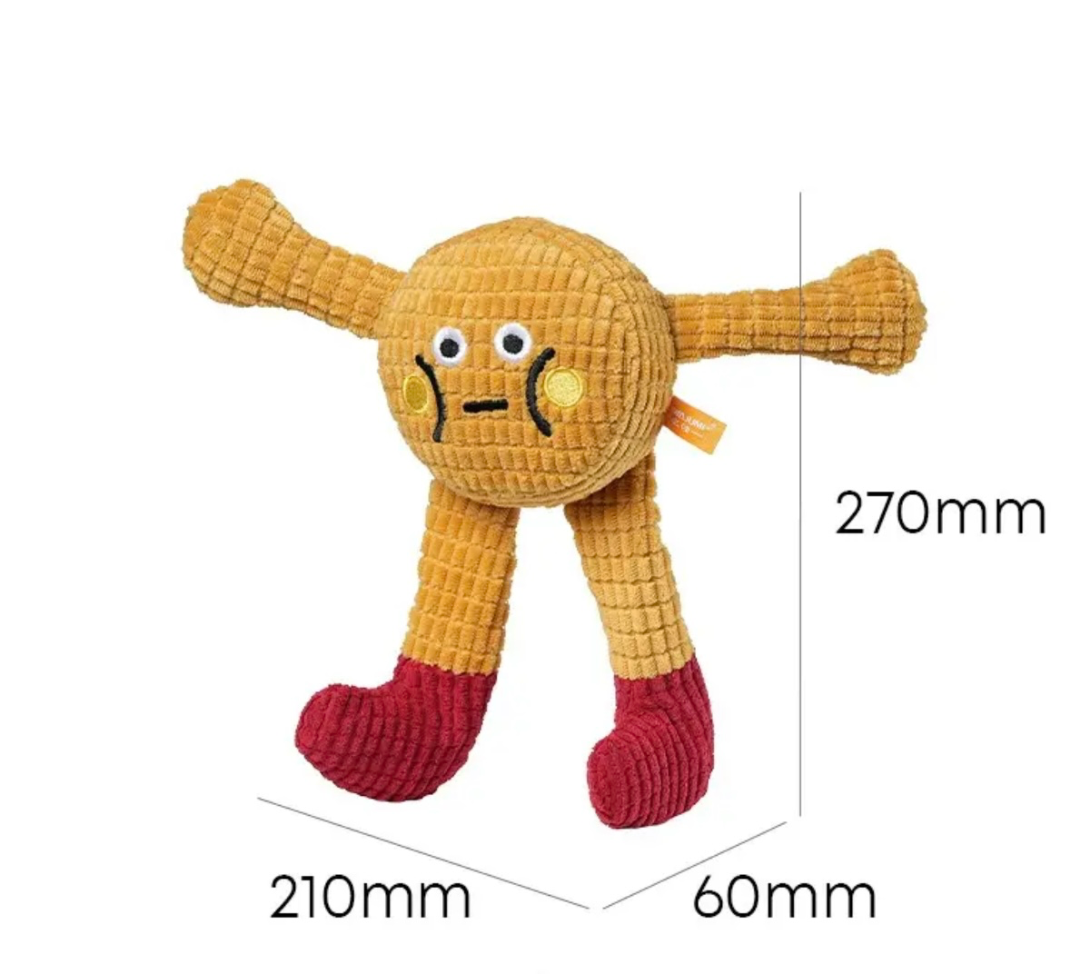 Adorable Squeaky Catnip Toys For Your Cat Or Dog, Perfect For Solo Play, Tough Enough To Chew, Great For Teeth Grinding And Keeping Teeth Clean Y... Yellow - Shop at LoveMi
