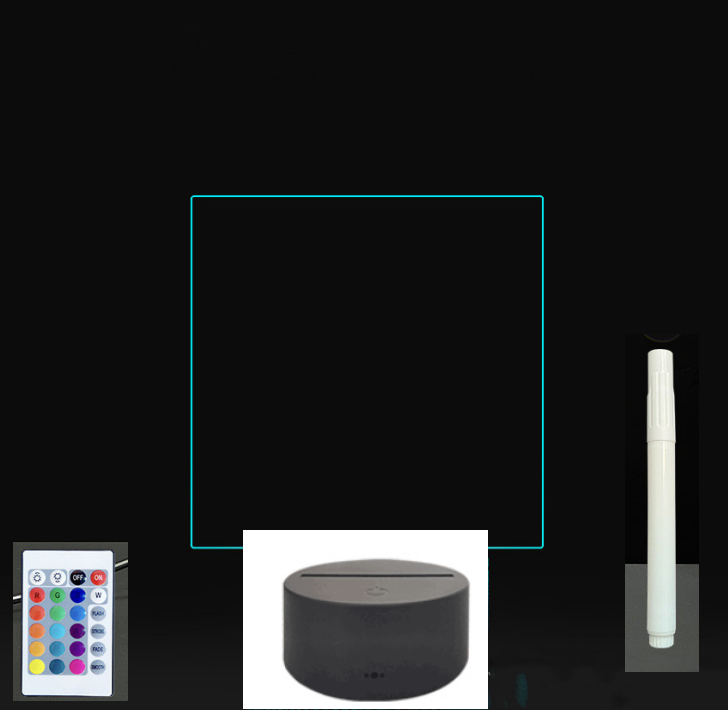 3D Acrylic Board Handwriting Message Board LED Light - Image 49