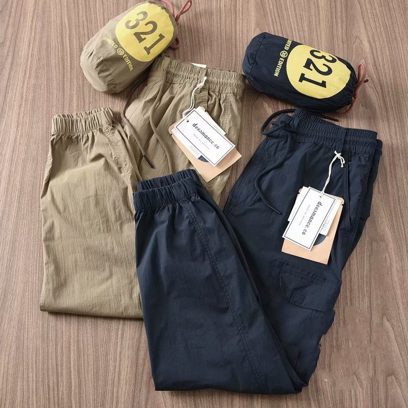 Title 3, Mens Retro Overalls Casual Trousers Comfortabl...