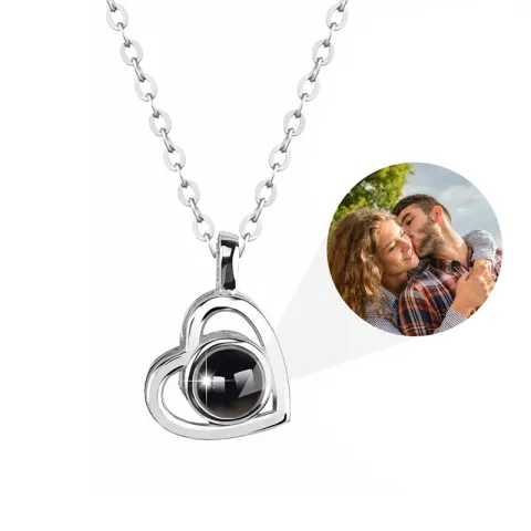 100 Languages I Love You Necklace Nano Projection Customized