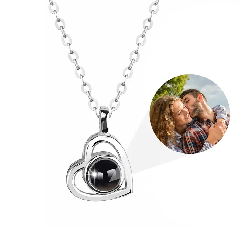 100 Languages I Love You Necklace Nano Projection Customized