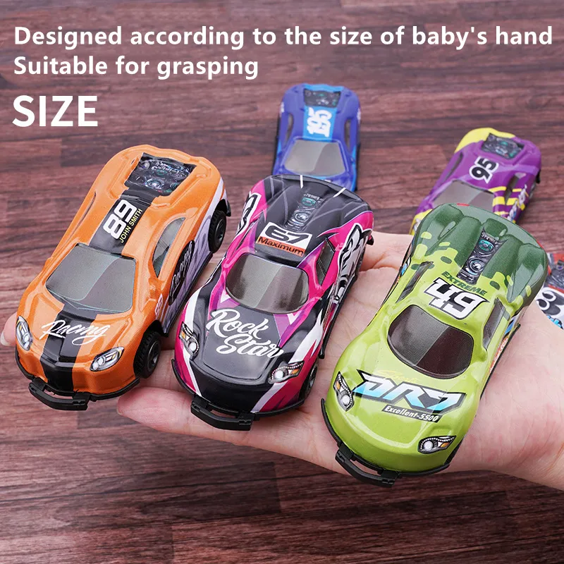 Flip Stunt Car Alloy Pull Back 4wd Racing Car Model Cool Graffiti Friction Diecasting Toys For Kids Boys Children Christmas Gift – image 3