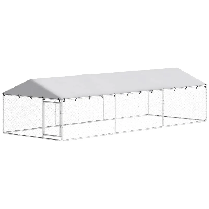 PawHut 20' X 7.5' 5' Dog Kennel
